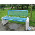 Outdoor metal bench for garden outdoor concrete bench stone garden bench